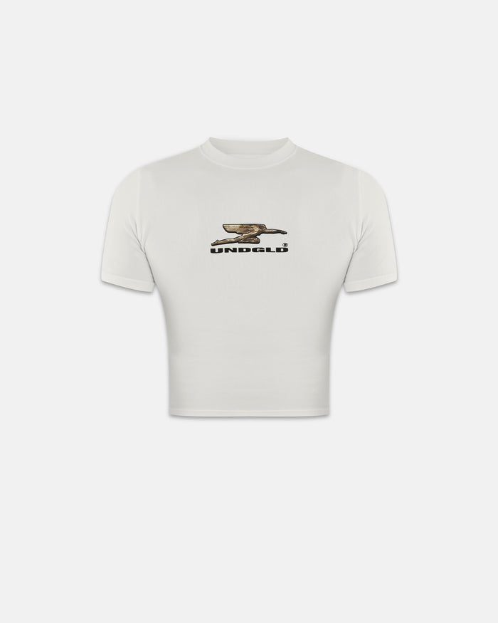 Holy State Deco Long Baby Tee White