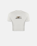 Holy State Deco Long Baby Tee White