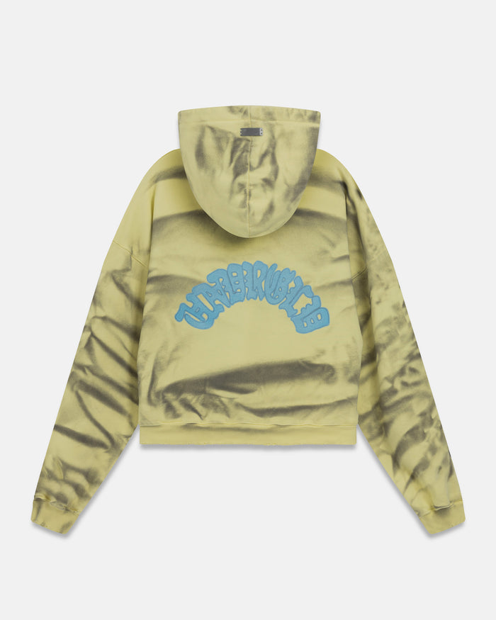Holy State Divinity Boxy Fit Hoodie Aged Yellow