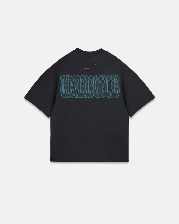 Holy State Divinity Boxy Fit Tshirt Vintage Black
