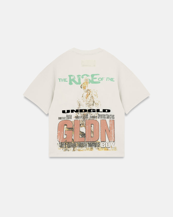 Holy State GLDN Prophecy Boxy Fit Tshirt White