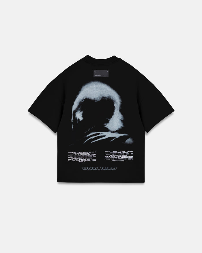 Holy State Head Noise Boxy Fit Tshirt Black