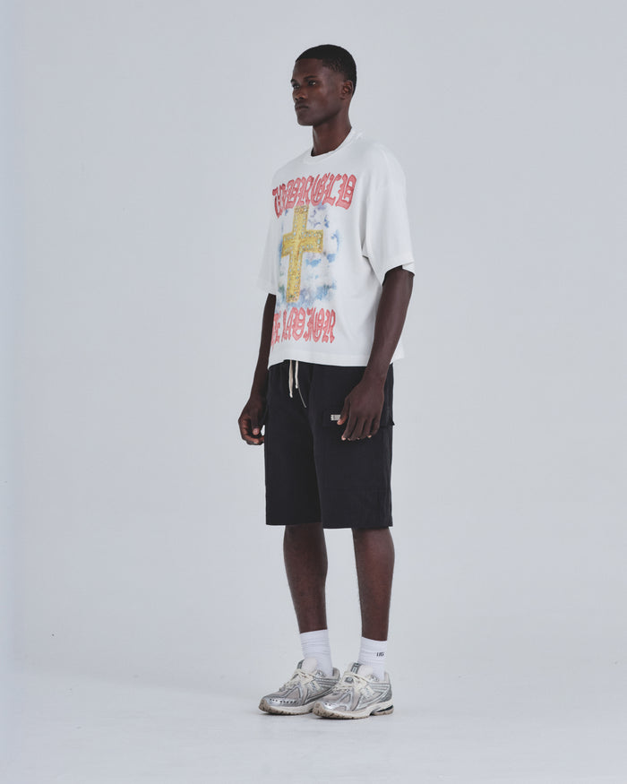 Holy State The Savior Boxy Fit Tshirt White