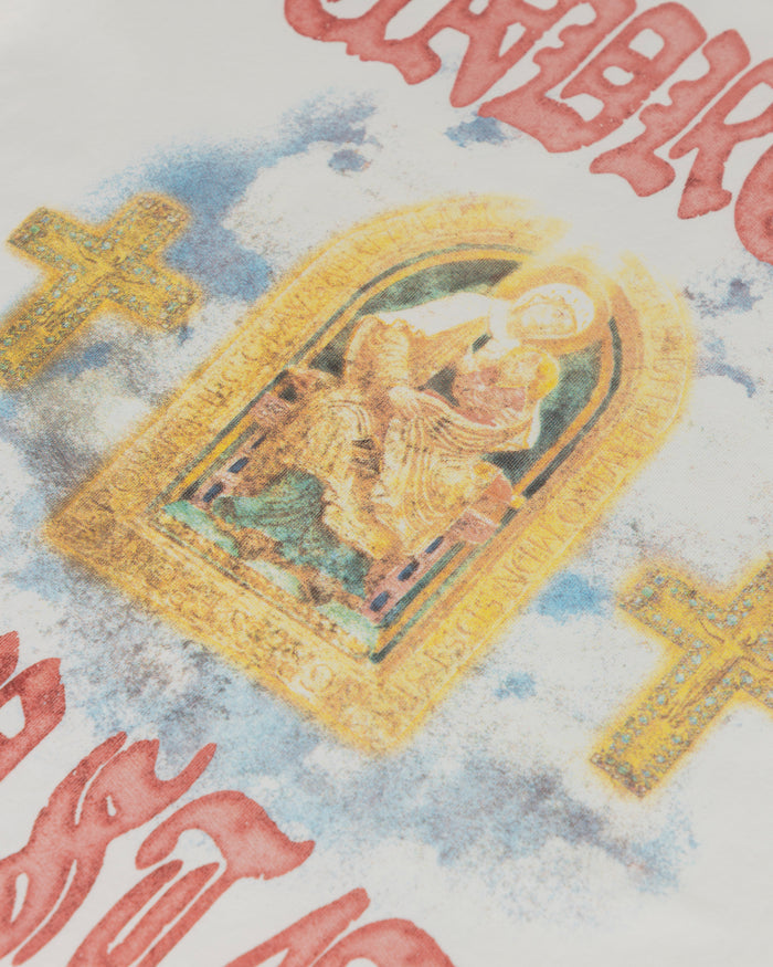 Holy State The Savior Boxy Fit Tshirt White