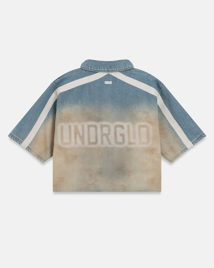 Holy State UNDRGLD Denim Shirt Sand Blue