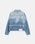 Holy State UNDRGLD Double Destroyed Jacket Blue