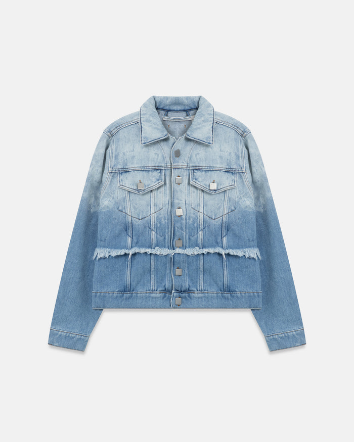 Holy State UNDRGLD Double Destroyed Jacket Blue