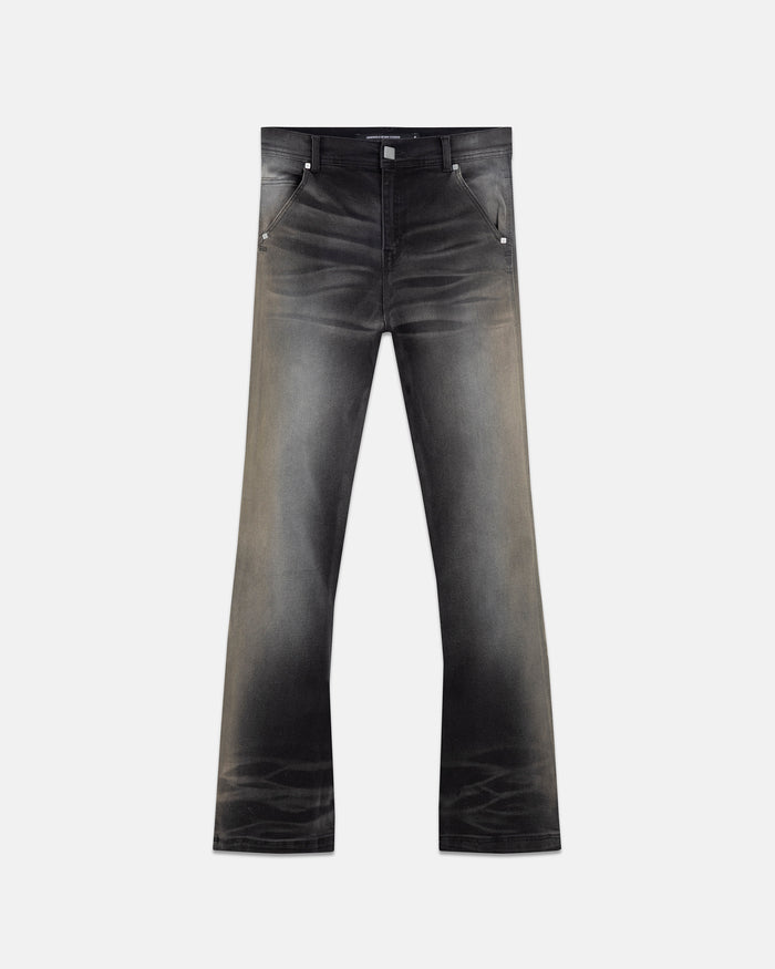 Holy State UNDRGLD Flare Jeans Faded Black