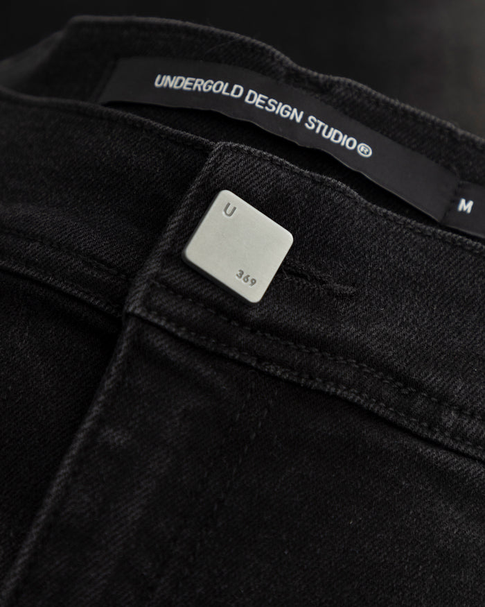 Holy State UNDRGLD Flare Jeans Faded Black