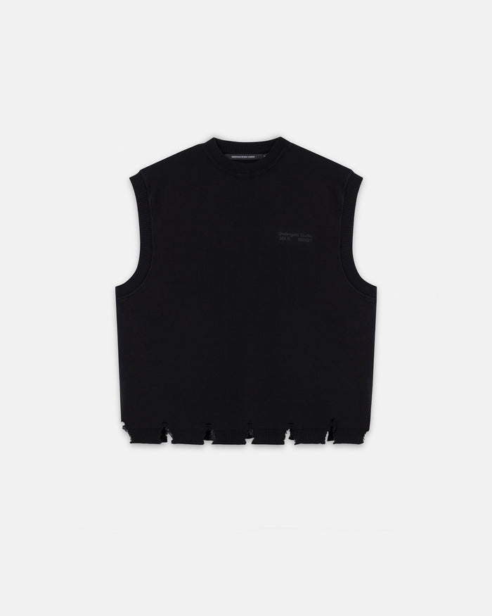 Holy State UNDRGLD Knit Sleeveless Black
