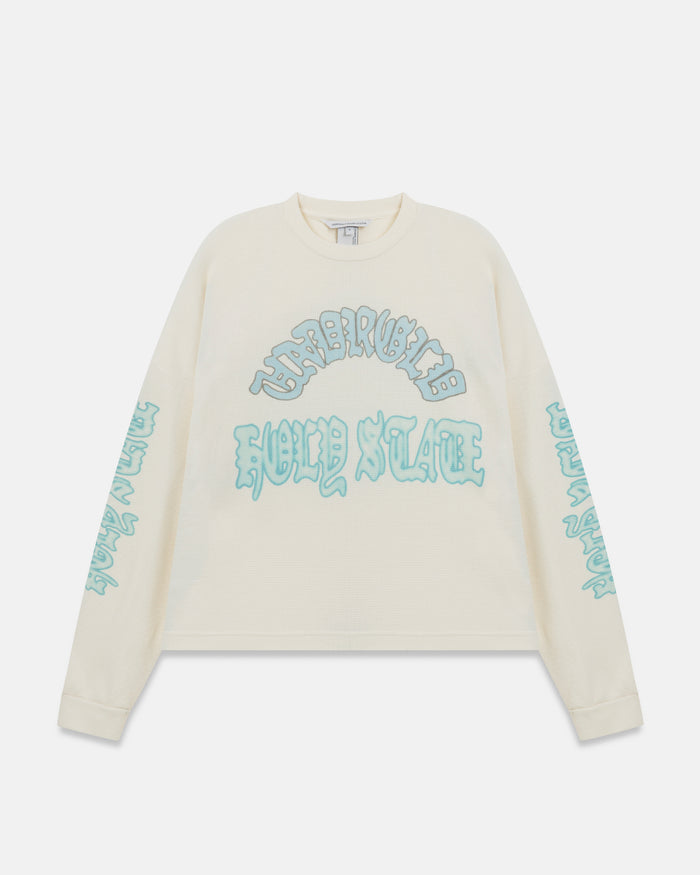 Holy State UNDRGLD Long Sleeve Tshirt White