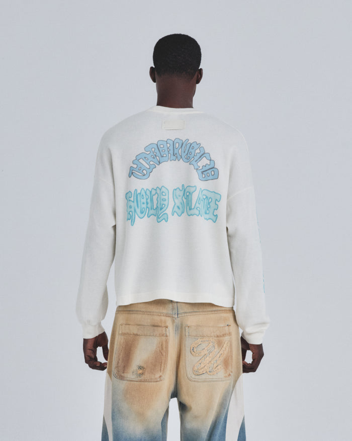 Holy State UNDRGLD Long Sleeve Tshirt White