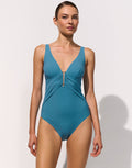 Maryan Mehlhorn Honesty Underwired Swimsuit - Celest - Simply Beach UK