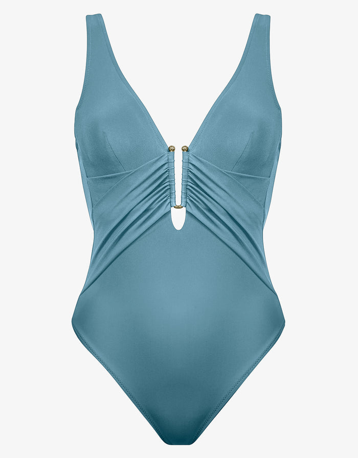 Maryan Mehlhorn Honesty Underwired Swimsuit - Celest - Simply Beach UK