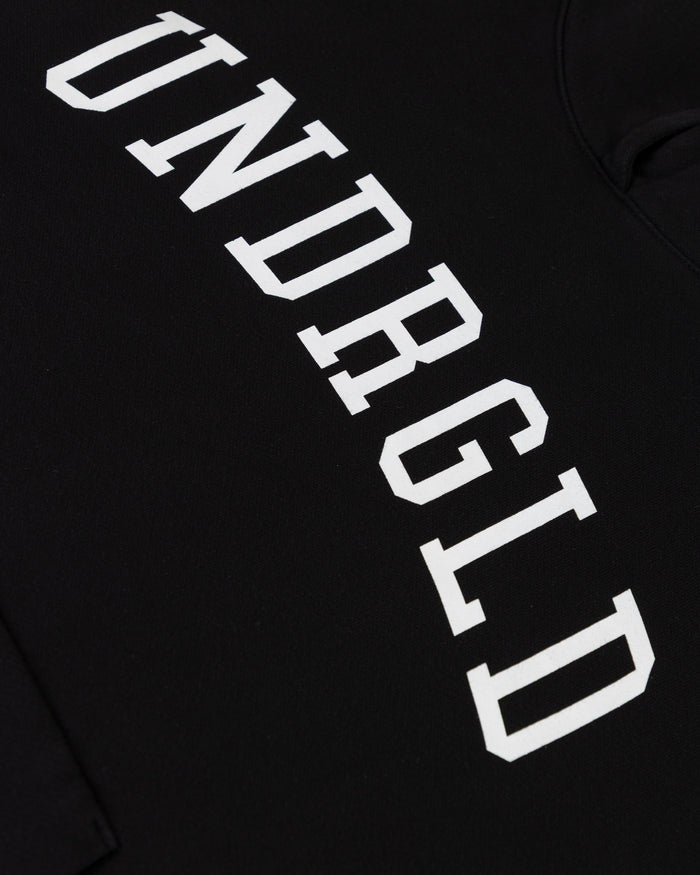 Hoodie Line Varsity UNDRGLD Boxy Fit Black