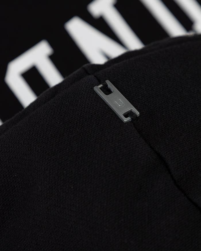Hoodie Line Varsity UNDRGLD Boxy Fit Black