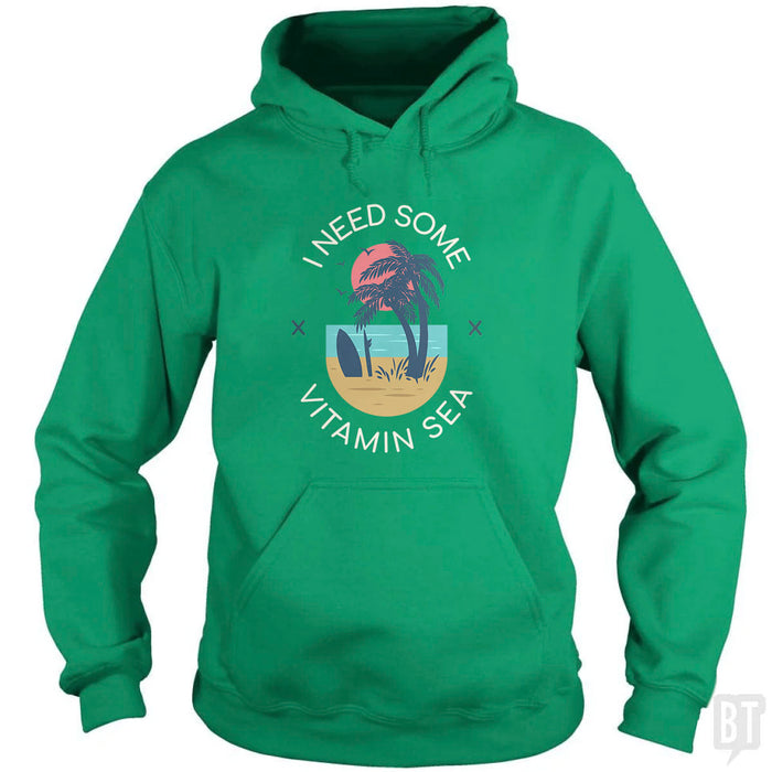 Hoodie / Irish Green / S