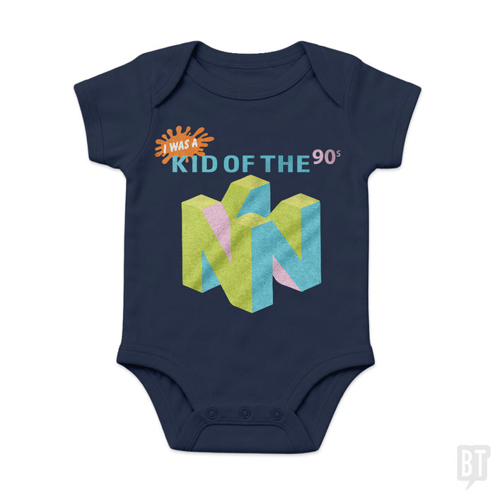 I Was A Kid Of The 90s Baby One-Piece