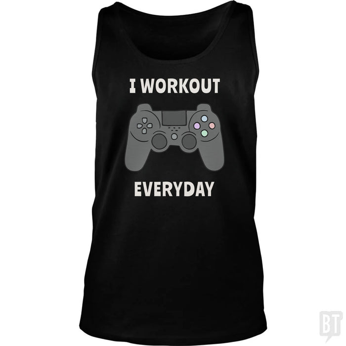 I Workout Everyday Tank Top