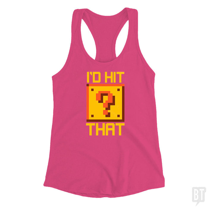 Women's Racerback Tank / Raspberry / S