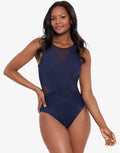 Illusionist Palma Swimsuit - Midnight - Simply Beach UK