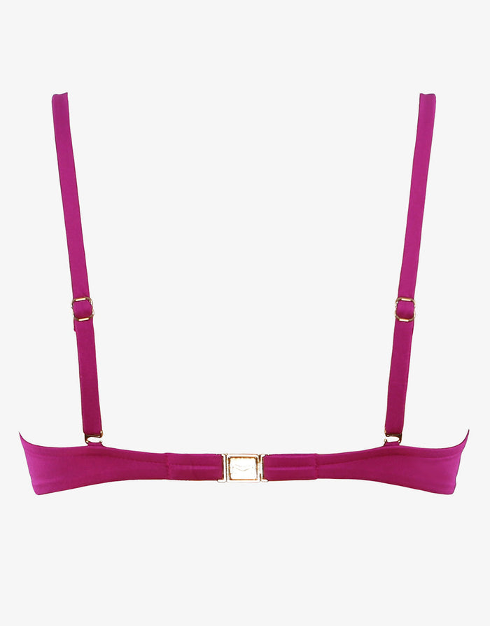 Impact Underwired Bikini Top - Berry Glaze - Simply Beach UK