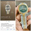 Imported premium ballon Bleu 44mm
metallilc chain Automatic watch