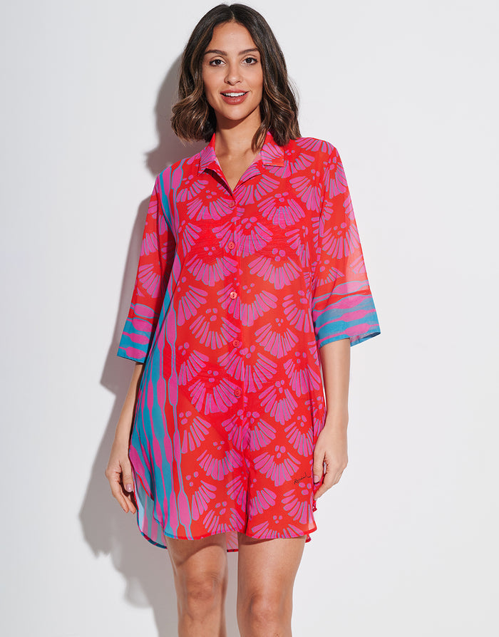 Indian Mini Beach Shirt - Simply Beach UK