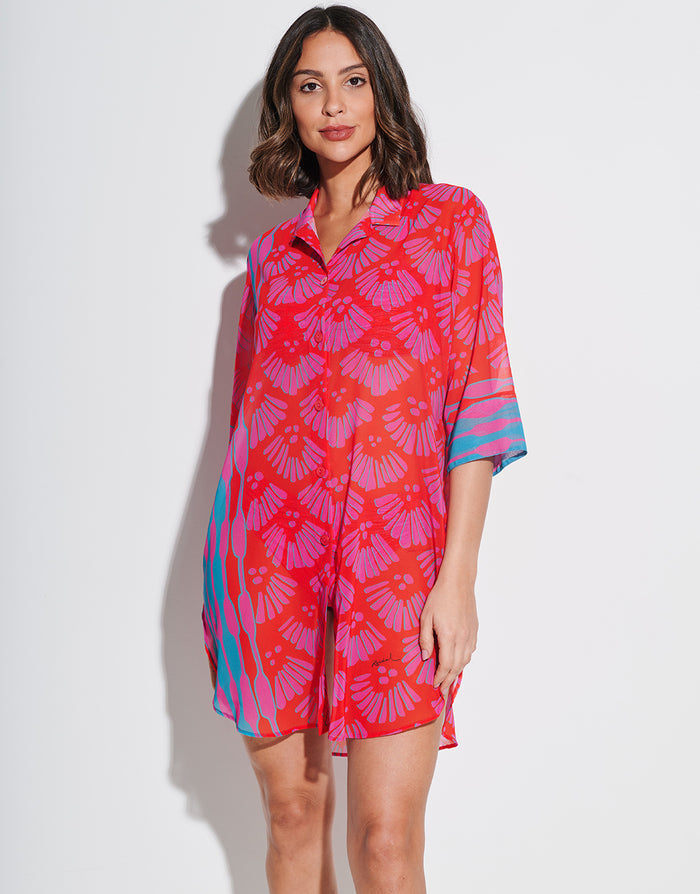 Indian Mini Beach Shirt - Simply Beach UK