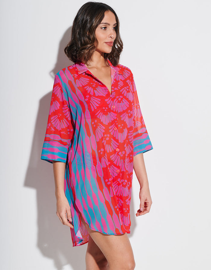 Indian Mini Beach Shirt - Simply Beach UK