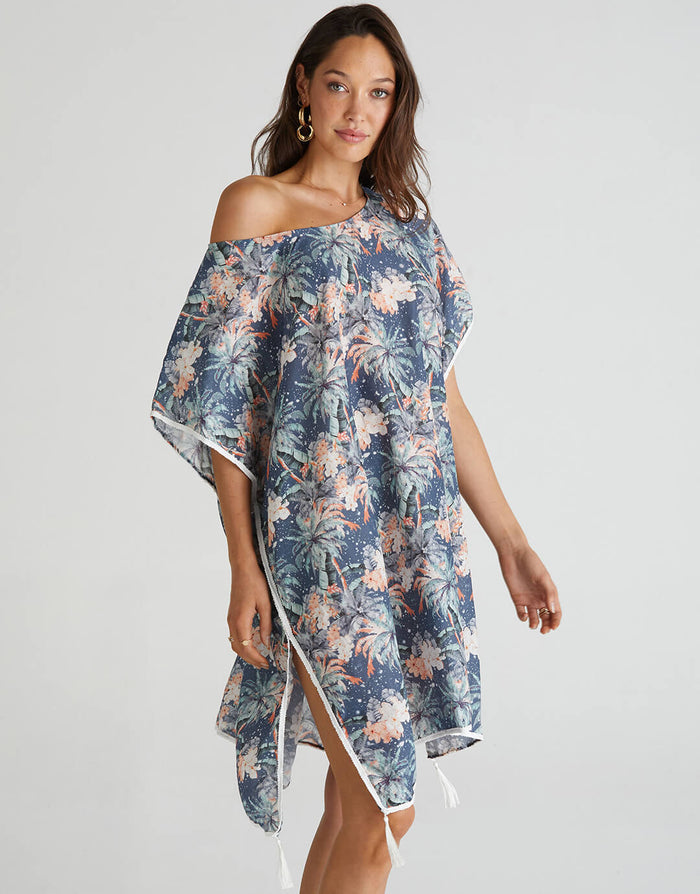 Indianic Kaftan - Floral - Simply Beach UK
