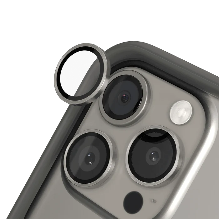 iPhone 15 Pro Protection Objectif photo en Verre Trempé 9H