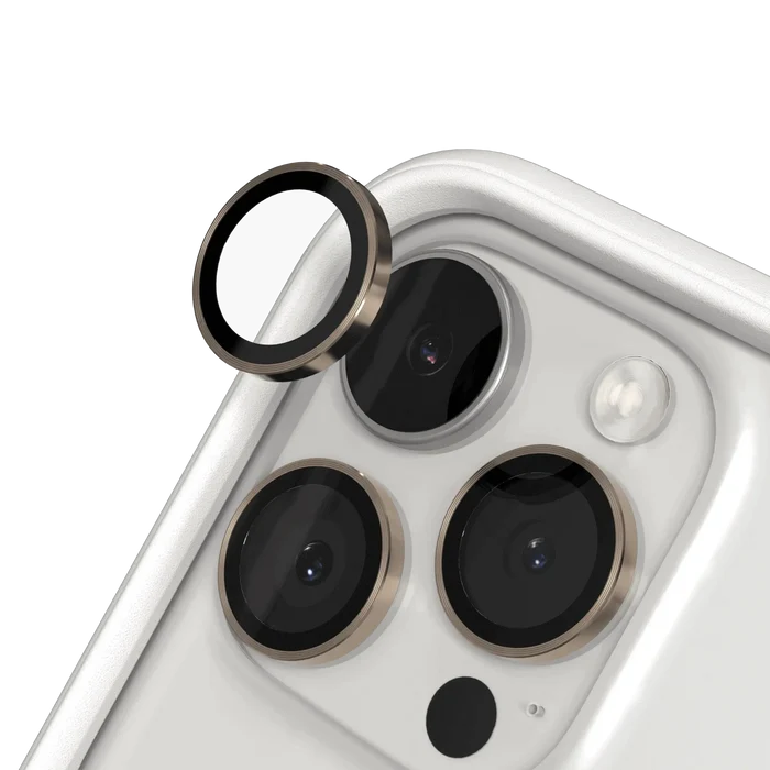 iPhone 16 Pro Max Protection Objectif photo en Verre Trempé 9H