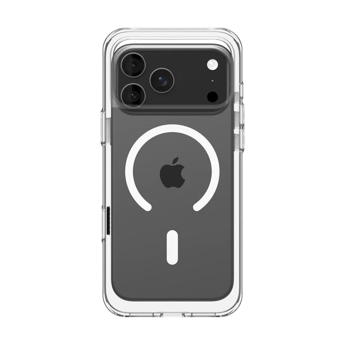 iPhone 17 Pro Max Clear Case（Compatible MagSafe & Bouton de caméra）