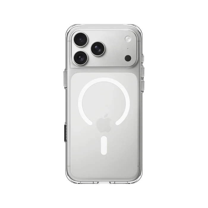 iPhone 17 Pro Max Clear Case（Compatible MagSafe & Bouton de caméra）