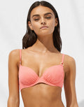Watercult Island Nostalgia Underwired Bikini Top - Ocean Coral - Simply Beach UK