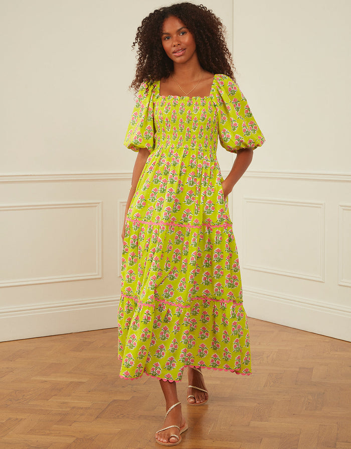 Jodhpur Dress - Lime Tulip - Simply Beach UK