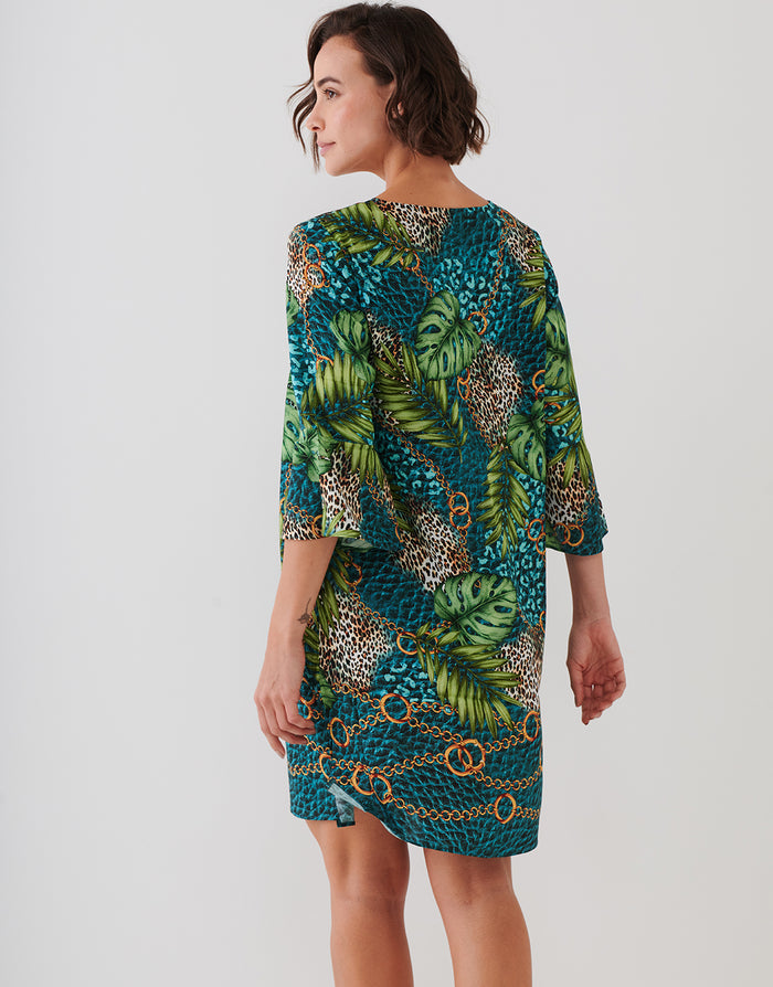 Charmline Jungle Jewels Tunic - Mangrove Forest - Simply Beach UK
