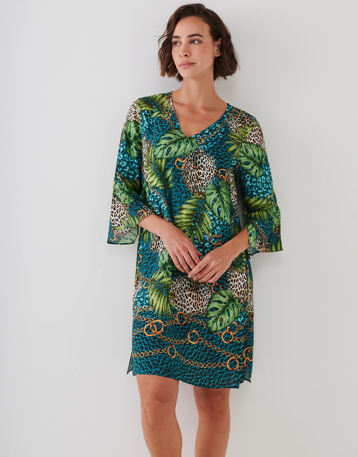 Charmline Jungle Jewels Tunic - Mangrove Forest - Simply Beach UK