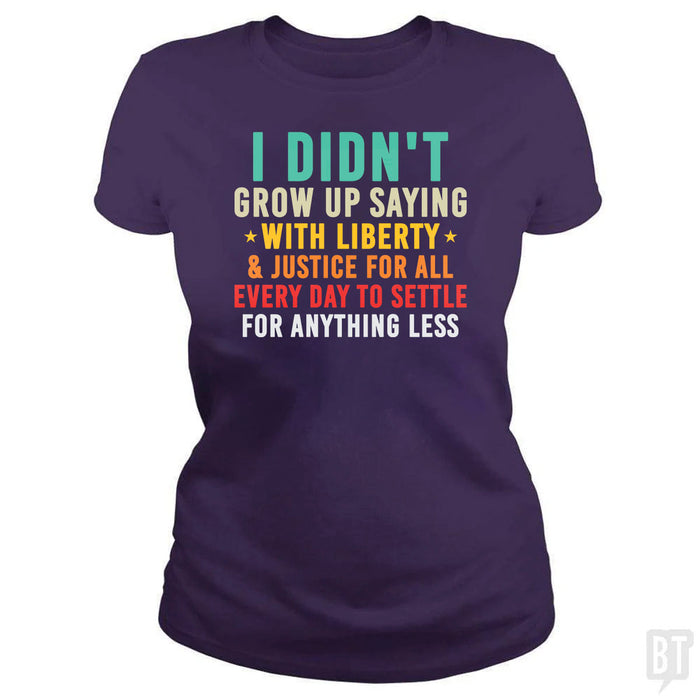 Classic Ladies Tee / Purple / S