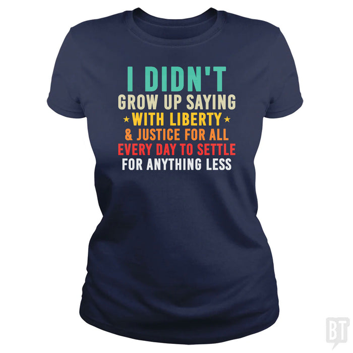 Classic Ladies Tee / Navy Blue / S