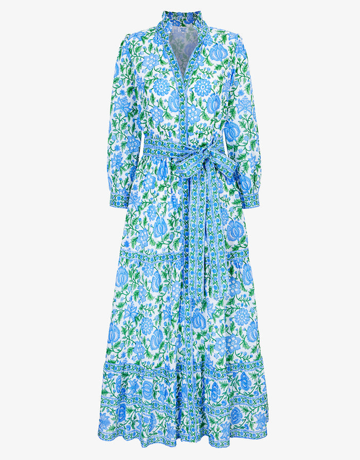 Pink City Prints Kerala Dress - Meadow Chintz - Simply Beach UK