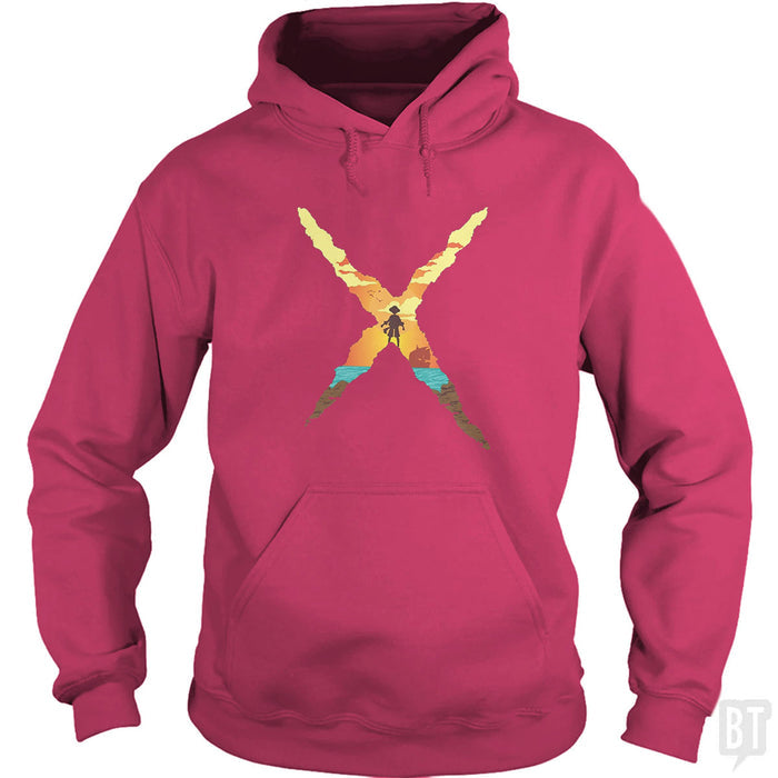 Hoodie / Heliconia / S