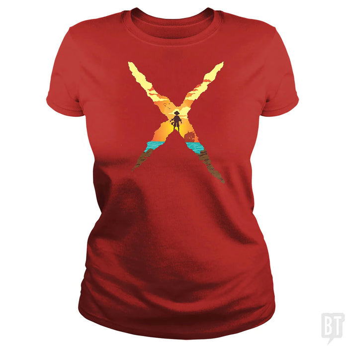 Classic Ladies Tee / Red / S