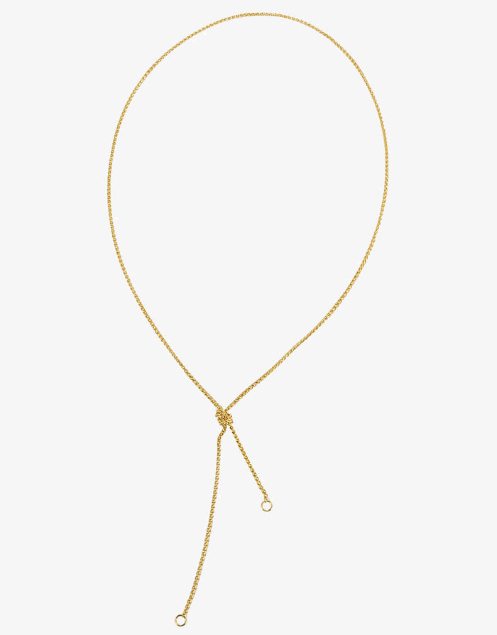 Emilia Knot Necklace - 70cm - Simply Beach UK