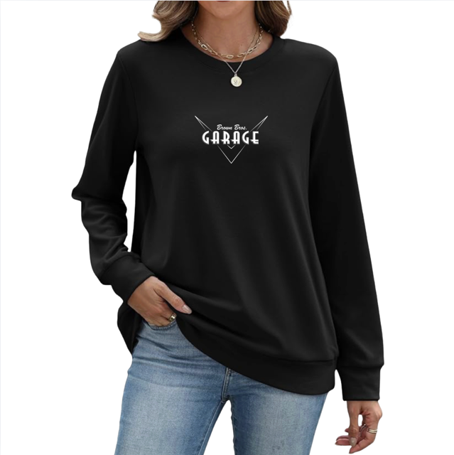 Ladies Embroidered Sweatshirt