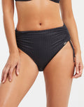 Lara Maxi Bikini Pant - Black - Simply Beach UK
