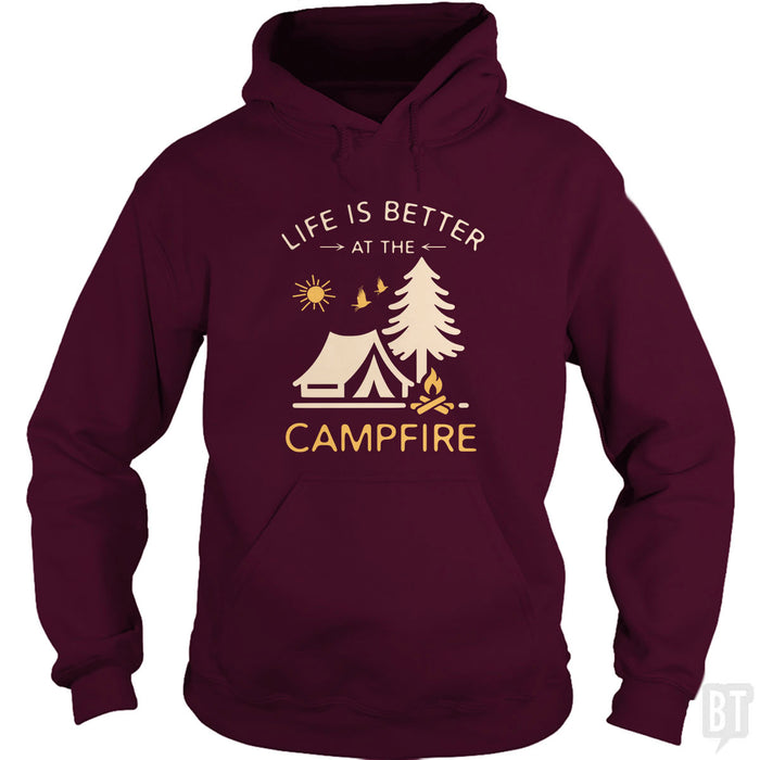 Hoodie / Maroon / S