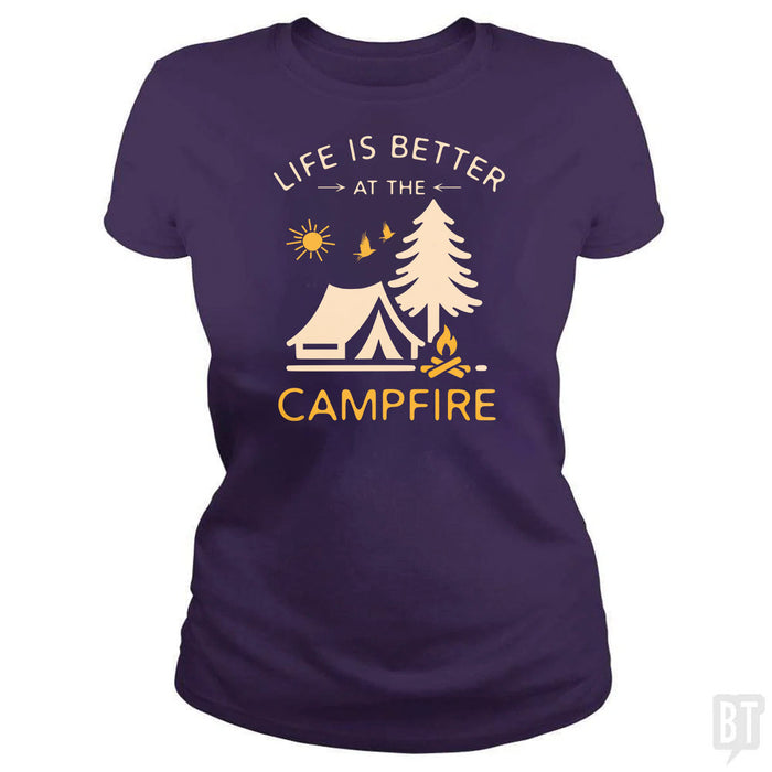 Classic Ladies Tee / Purple / S