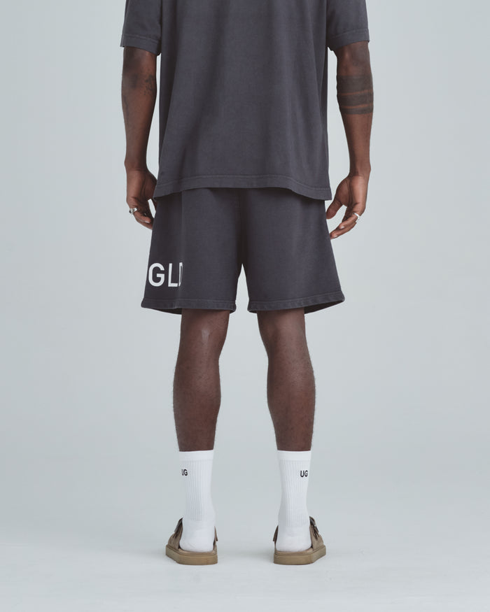 Line Basic Biased Shorts Dark Gray